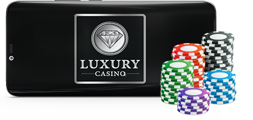 Registration using mobile devices at Luxury Casino